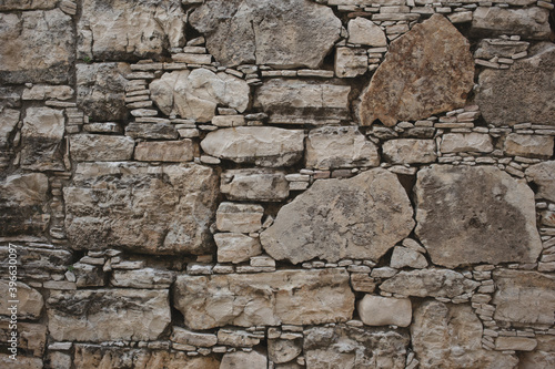 Rustic stone wall texture
