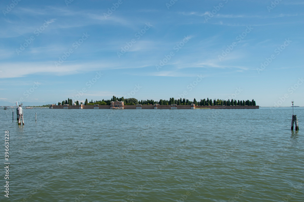 Cemetery of San Michele, City of Venice, Italy, Europe Cemetery of San Michele, City of Venice, Italy, Europe