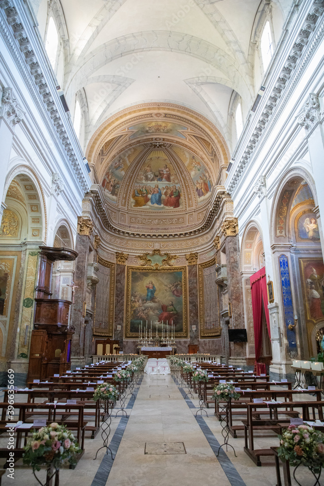 Fototapeta premium Chiesa di San Giovanni Evangelista, Guidonia Montecelio 