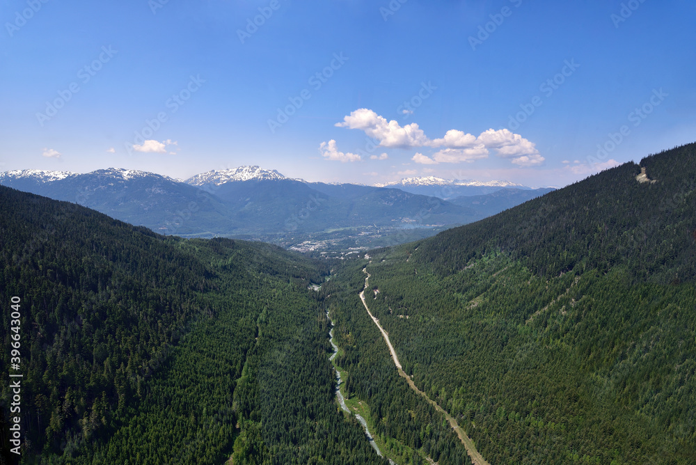 Coastal Mountains in British Columbia. Canada Coastal Mountains in British Columbia. Canada