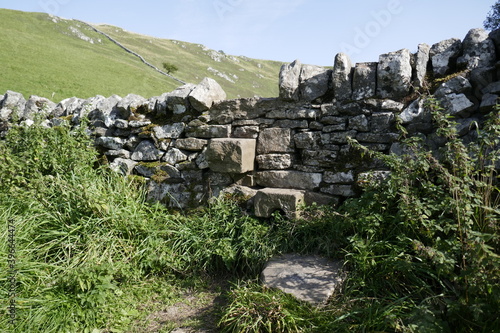 Stone wall in the Peak District