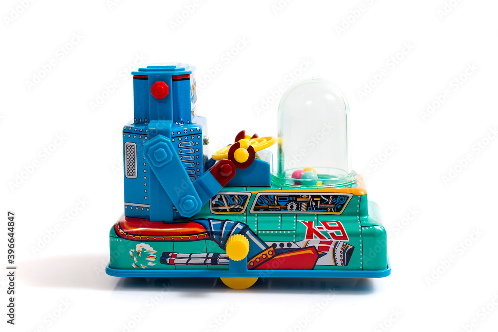 Obraz premium Vintage tin robot toy