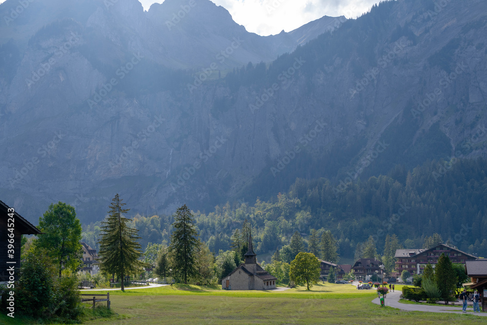 Kandersteg ein Traum in den Alpen der Schweiz