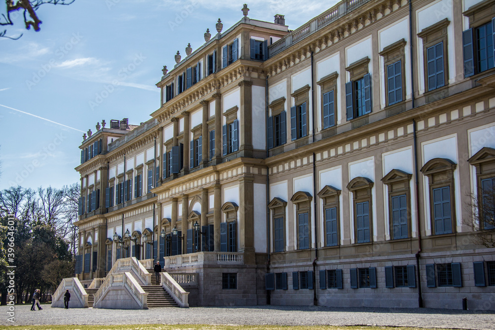 Obraz premium Picture in the real villas of Monza, Italy