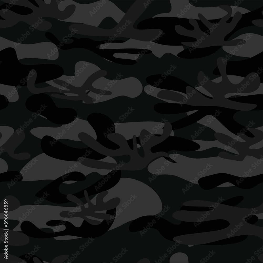 dark military camouflage vector seamless print dark military camouflage vector seamless print
