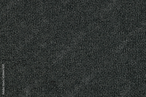 background texture of grey dense woolen fabric