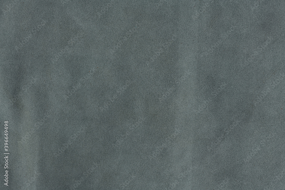 Fototapeta premium Grey suede textured leather soft touch surface background