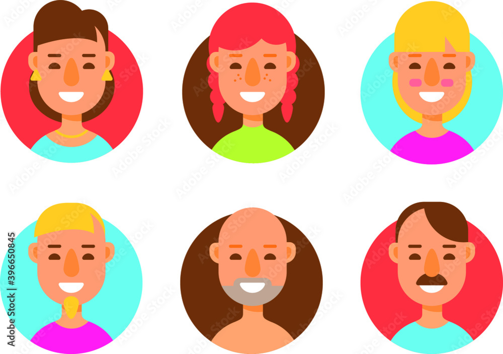 people icons set people icons set