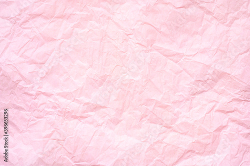 Wallpaper Mural Pink paper background. Crumpled pink paper texture. Focusing in the center of the frame. Torontodigital.ca