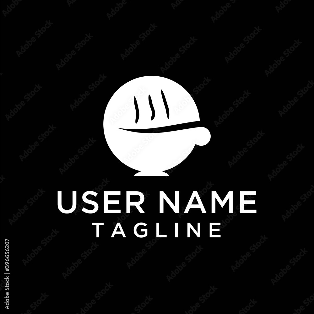 unique hot cup logo concept, creative, simple unique hot cup logo concept, creative, simple