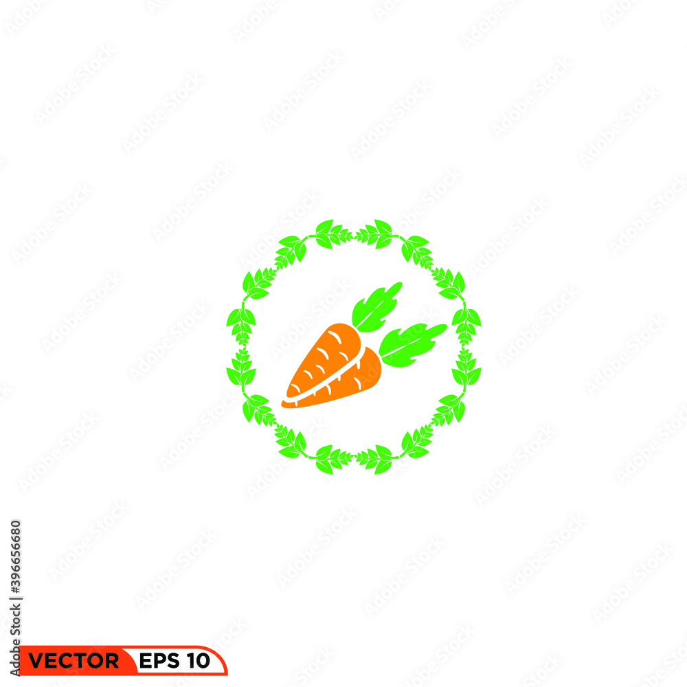 Icon vector graphic of Carrot Icon vector graphic of Carrot