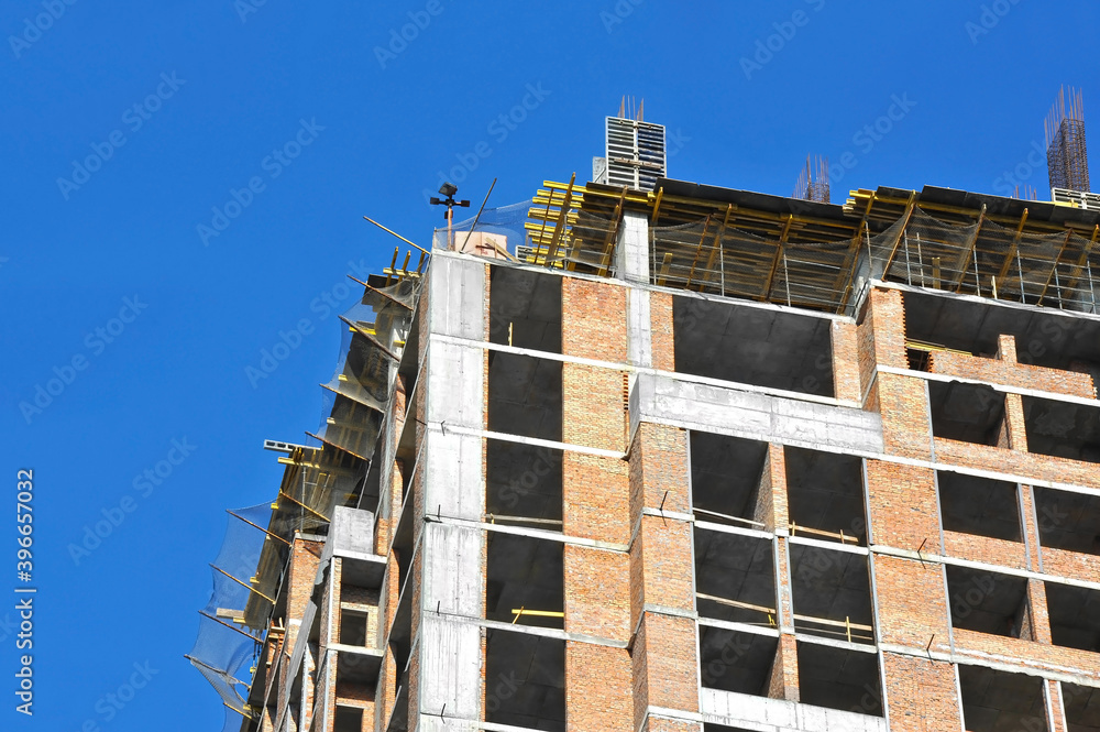 Fototapeta premium Construction site work