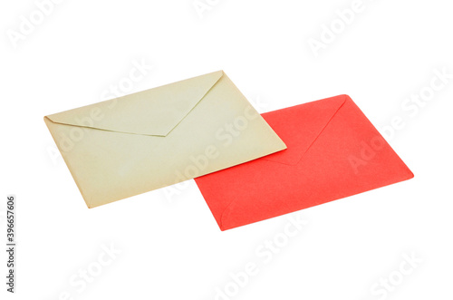 Retro handmade envelope