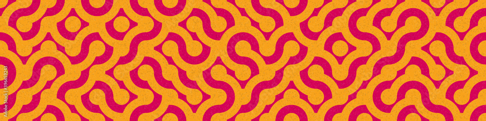 Obraz premium Abstract Geometric Pattern generative computational art illustration