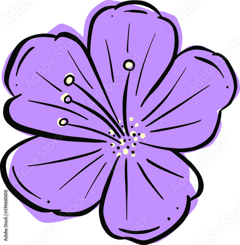 A Logo Design Of a Wildflower Flower Icon Buttercup  Daisy  Dandelion  Etc