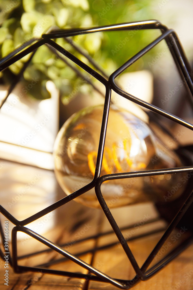 table lamp with iron frame table lamp with iron frame