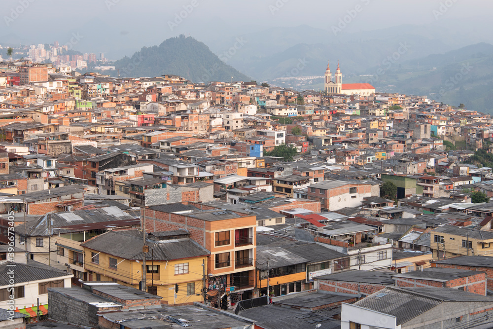 panorama de la ciudad de Manizales Colombia
