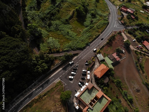 Aerial view of the Pinoleris Natural Reserve, Tenerife