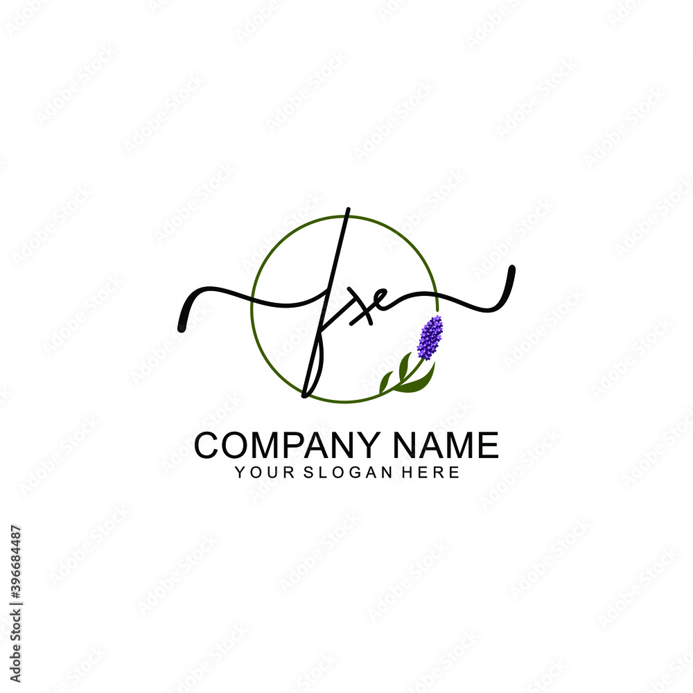 Initial FX Handwriting, Wedding Monogram Logo Design, Modern Minimalistic and Floral templates for Invitation cards Initial FX Handwriting, Wedding Monogram Logo Design, Modern Minimalistic and Floral templates for Invitation cards