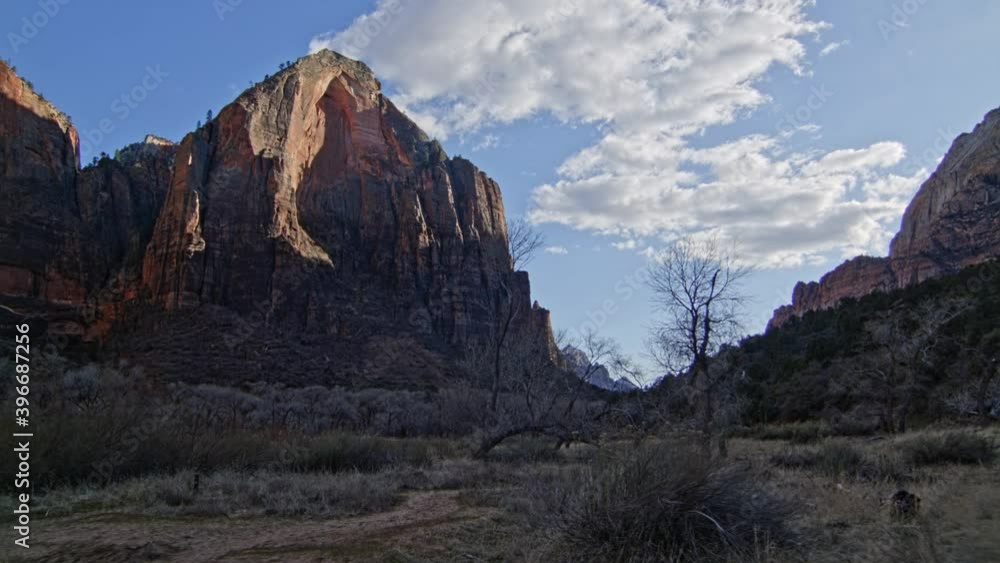 Zion National Park Beautiful walk in valley near angles' landing. No People. Zion National Park Beautiful walk in valley near angles' landing. No People.