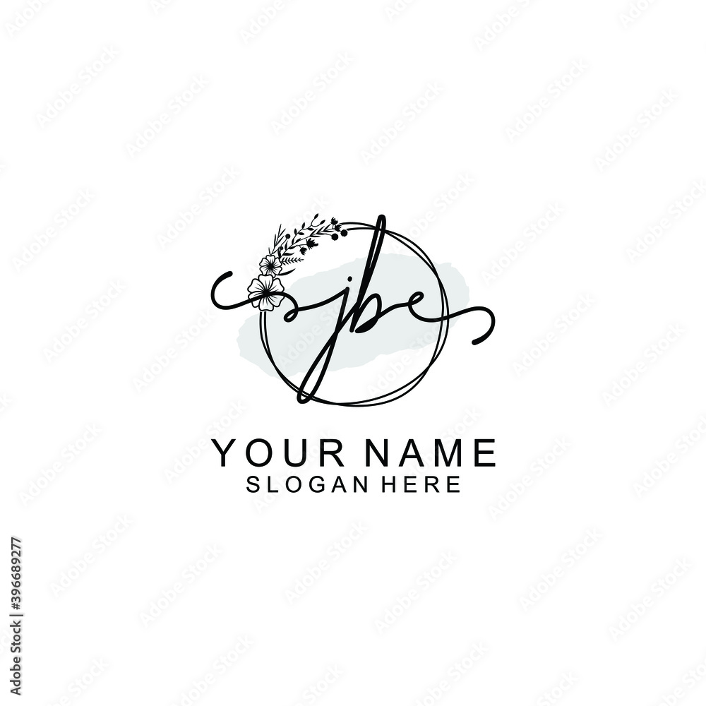 Initial JB Handwriting, Wedding Monogram Logo Design, Modern Minimalistic and Floral templates for Invitation cards Initial JB Handwriting, Wedding Monogram Logo Design, Modern Minimalistic and Floral templates for Invitation cards