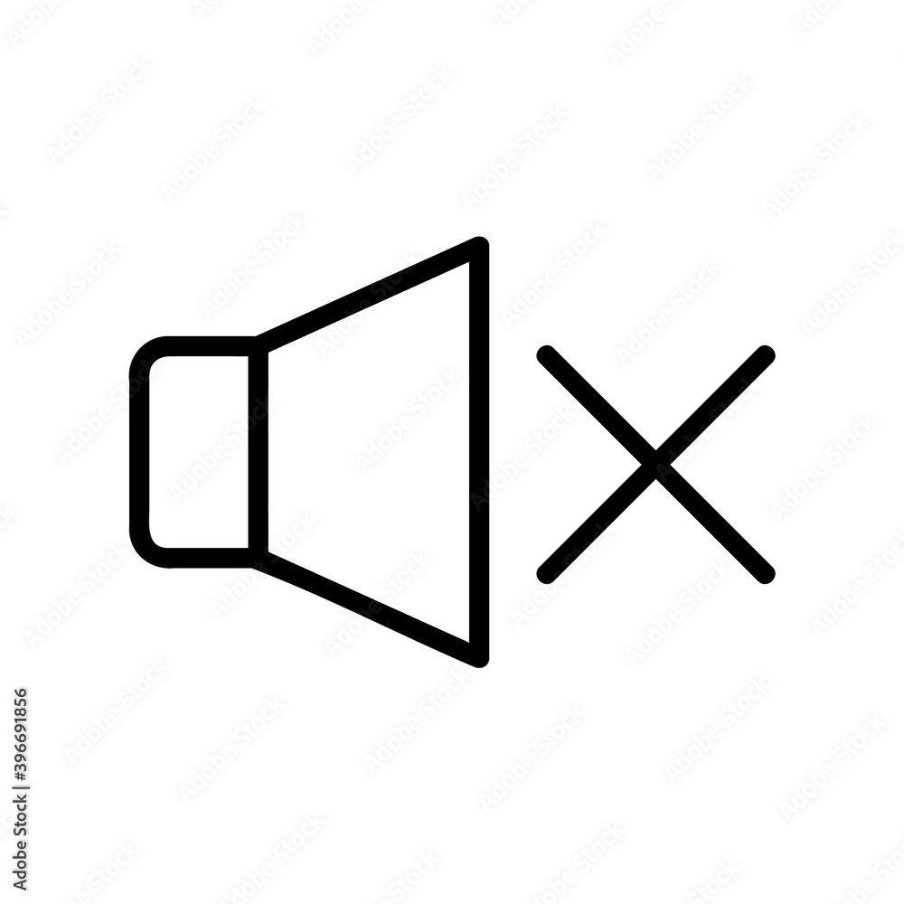 silent icon isolated on white background from communication and media collection. silent icon trendy and modern silent symbol for logo, web, app, UI. silent icon simple sign. silent icon isolated on white background from communication and media collection. silent icon trendy and modern silent symbol for logo, web, app, UI. silent icon simple sign.