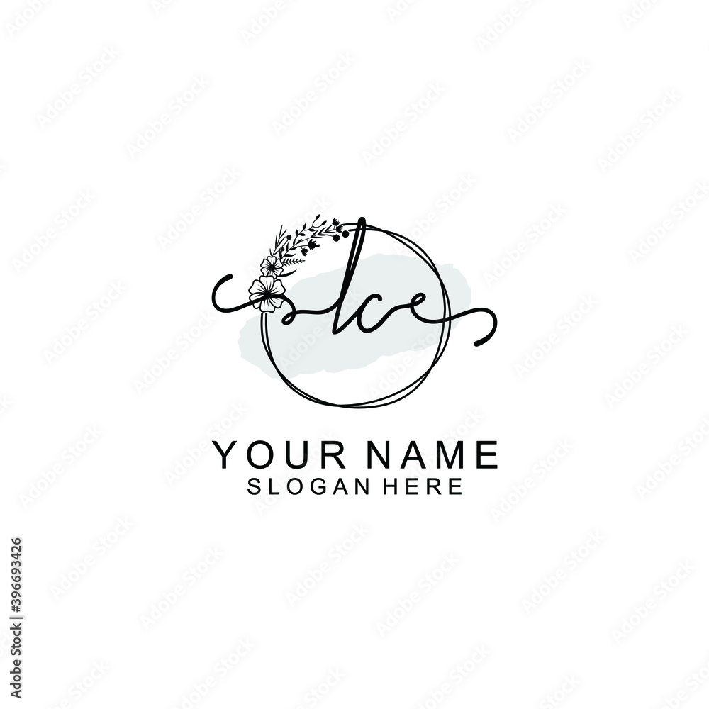 Initial LC Handwriting, Wedding Monogram Logo Design, Modern Minimalistic and Floral templates for Invitation cards Initial LC Handwriting, Wedding Monogram Logo Design, Modern Minimalistic and Floral templates for Invitation cards