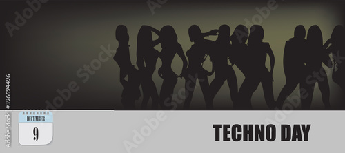 Postcard techno day
