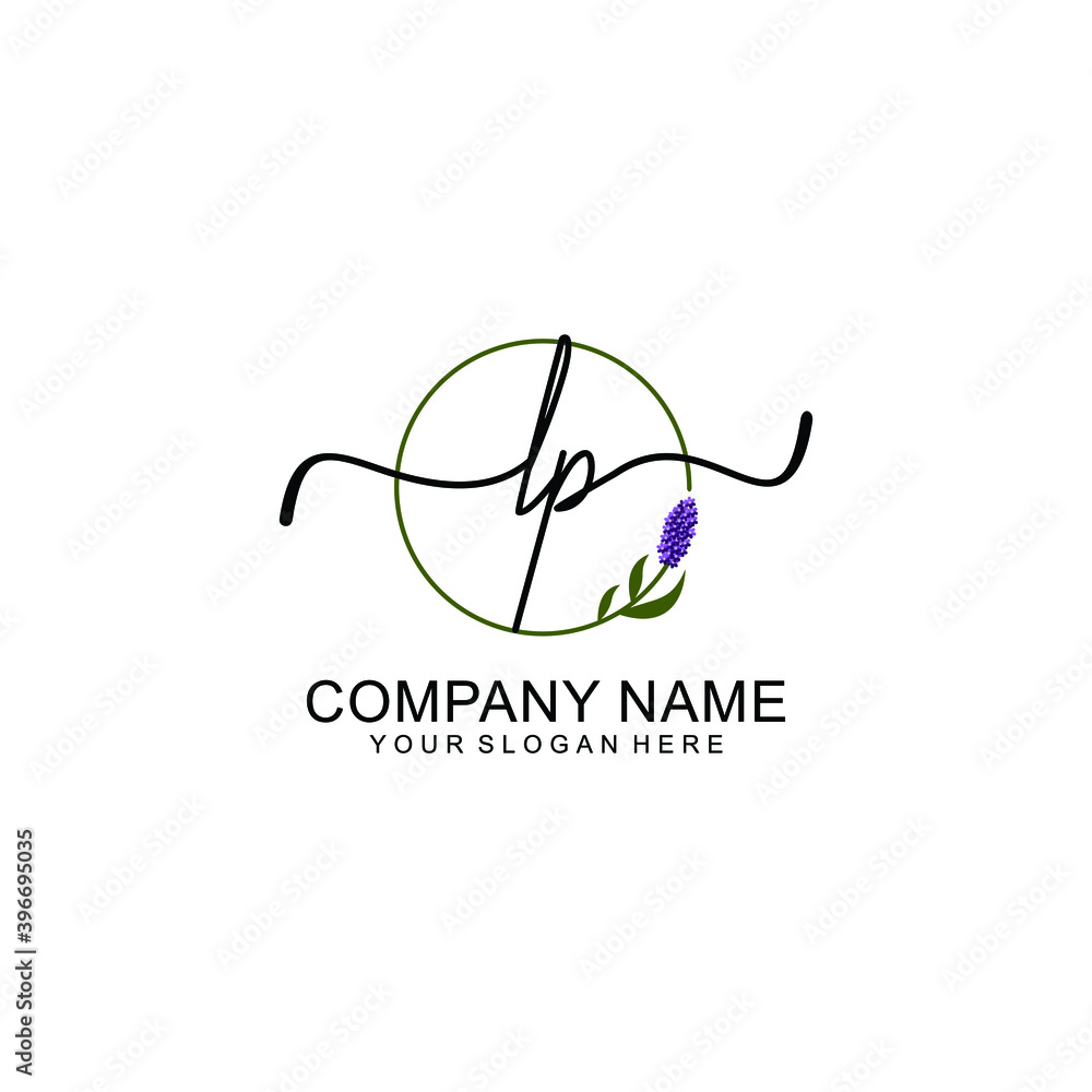 Initial LP Handwriting, Wedding Monogram Logo Design, Modern Minimalistic and Floral templates for Invitation cards Initial LP Handwriting, Wedding Monogram Logo Design, Modern Minimalistic and Floral templates for Invitation cards