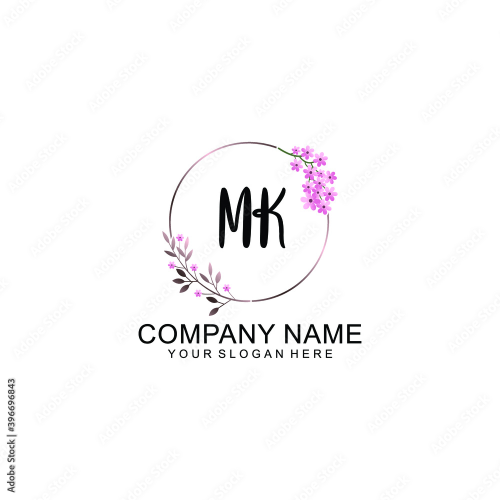 Initial MK Handwriting, Wedding Monogram Logo Design, Modern Minimalistic and Floral templates for Invitation cards Initial MK Handwriting, Wedding Monogram Logo Design, Modern Minimalistic and Floral templates for Invitation cards