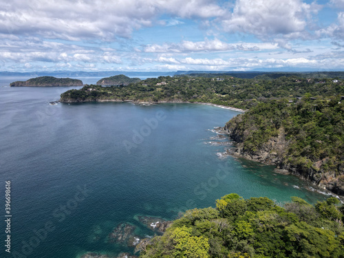   Aerial View of Peninsula Papagayo and Four Seasons Hotel in Costa Rica   © WildPhotography.com