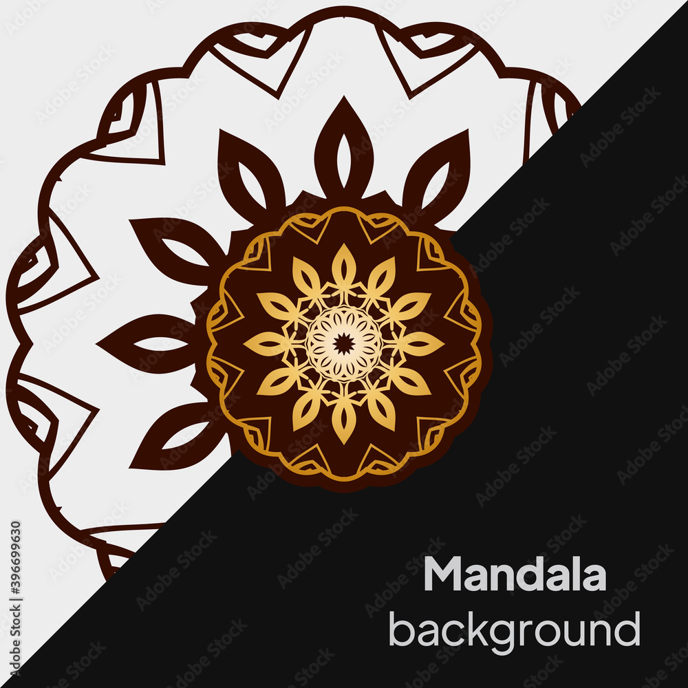 Style Decorative mandala. Mandala for print, poster, cover, brochure. Vector illustration