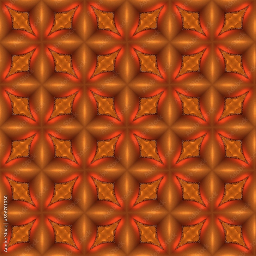 Fototapeta premium colorful symmetrical repeating patterns for textiles, ceramic tiles, wallpapers and designs.