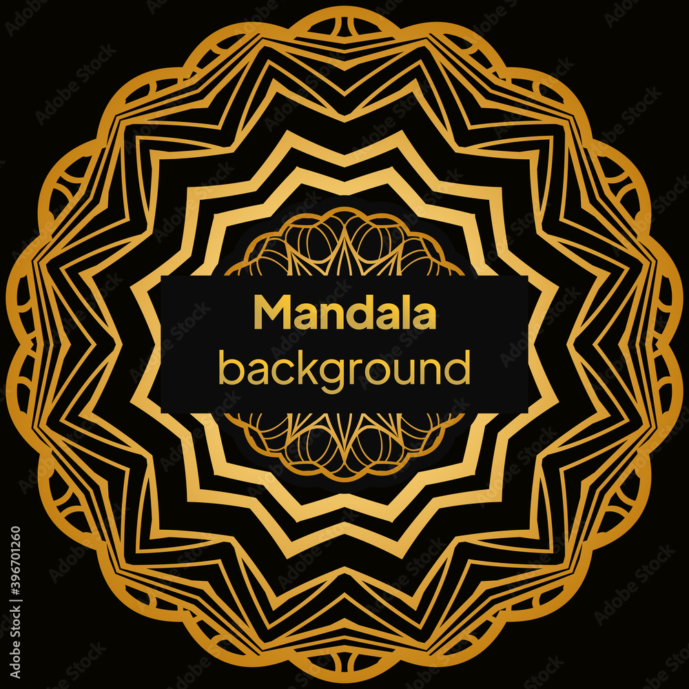 Mandala design.background for meditation poster. Unusual flower shape. vector. Mandala design.background for meditation poster. Unusual flower shape. vector.