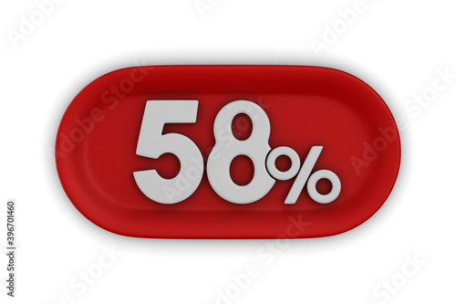 Button with fifty eight per...