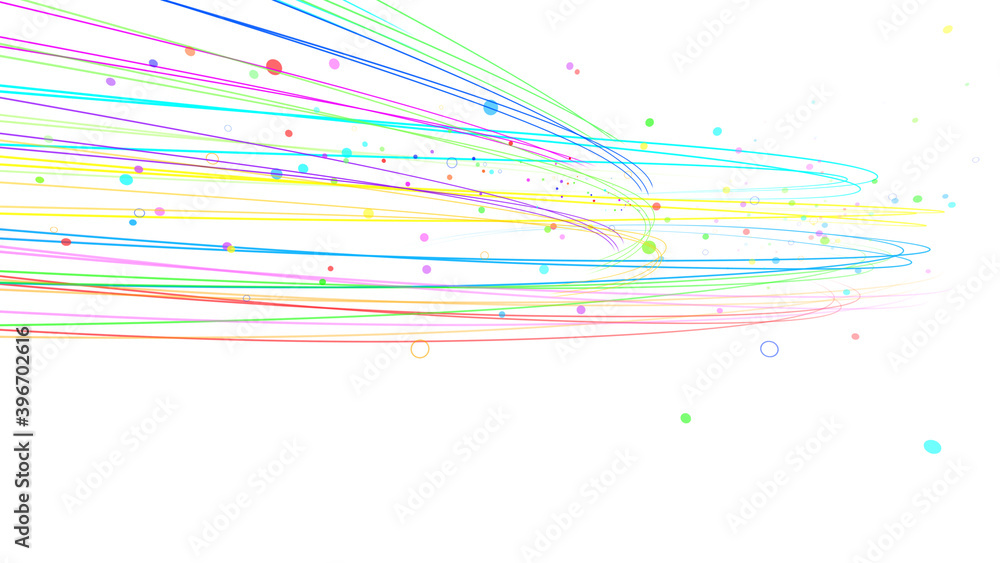 Line Curve Wave Arts colorful stream 3D illustration background. Line Curve Wave Arts colorful stream 3D illustration background.