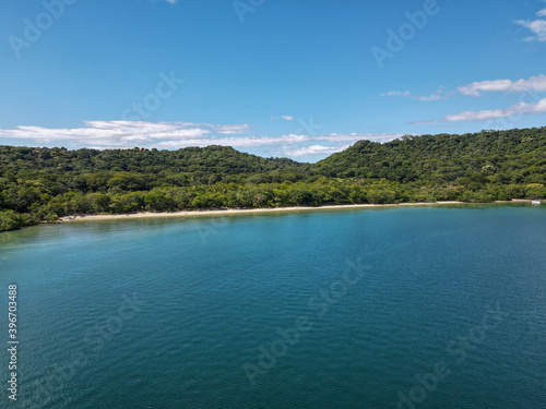 Aerial Video of the Four Seasons at Peninsula Papagayo  Guanacaste  Costa Rica  