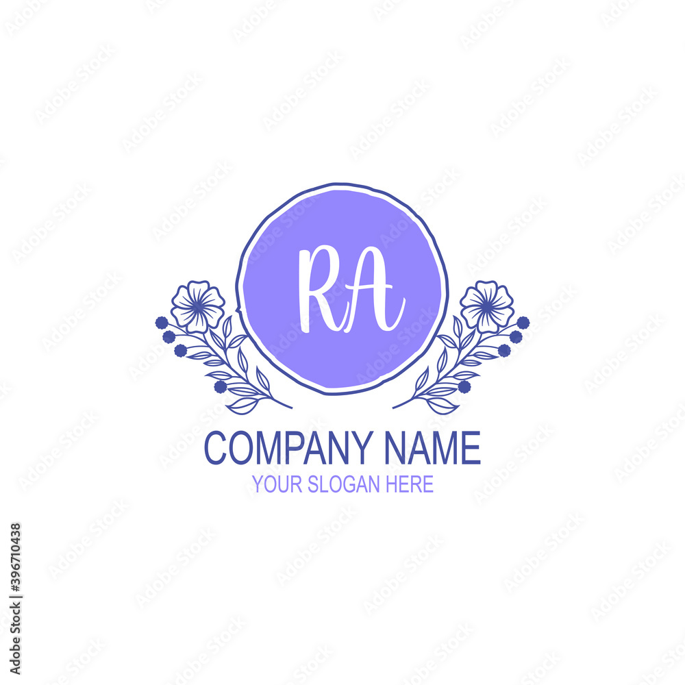 Initial RA Handwriting, Wedding Monogram Logo Design, Modern Minimalistic and Floral templates for Invitation cards Initial RA Handwriting, Wedding Monogram Logo Design, Modern Minimalistic and Floral templates for Invitation cards