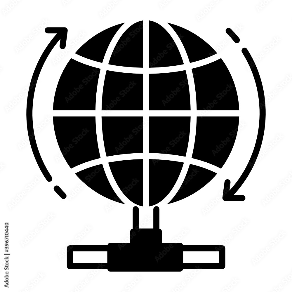 International Optical Fiber connectivity Concept, Data Center Backbone Line Vector Glyph Icon Design, Cloud computing and Web hosting services Symbol on White background International Optical Fiber connectivity Concept, Data Center Backbone Line Vector Glyph Icon Design, Cloud computing and Web hosting services Symbol on White background