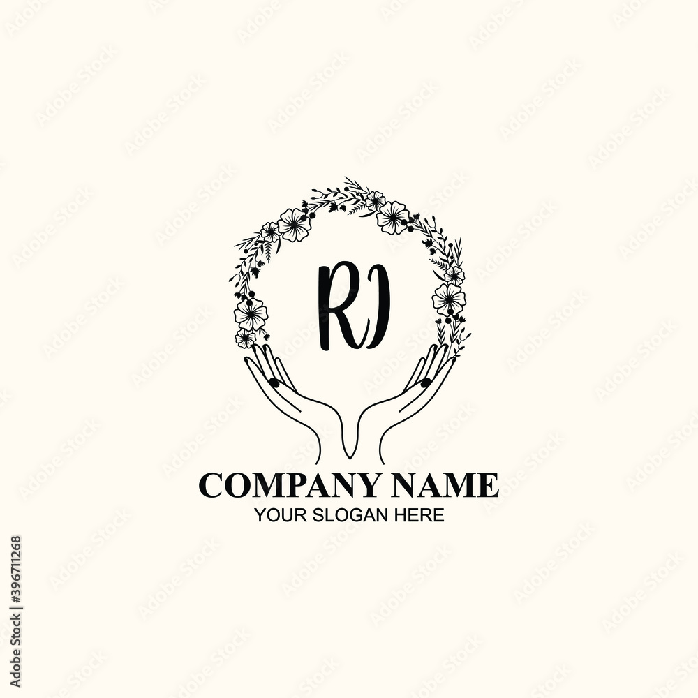 Initial RI Handwriting, Wedding Monogram Logo Design, Modern Minimalistic and Floral templates for Invitation cards Initial RI Handwriting, Wedding Monogram Logo Design, Modern Minimalistic and Floral templates for Invitation cards