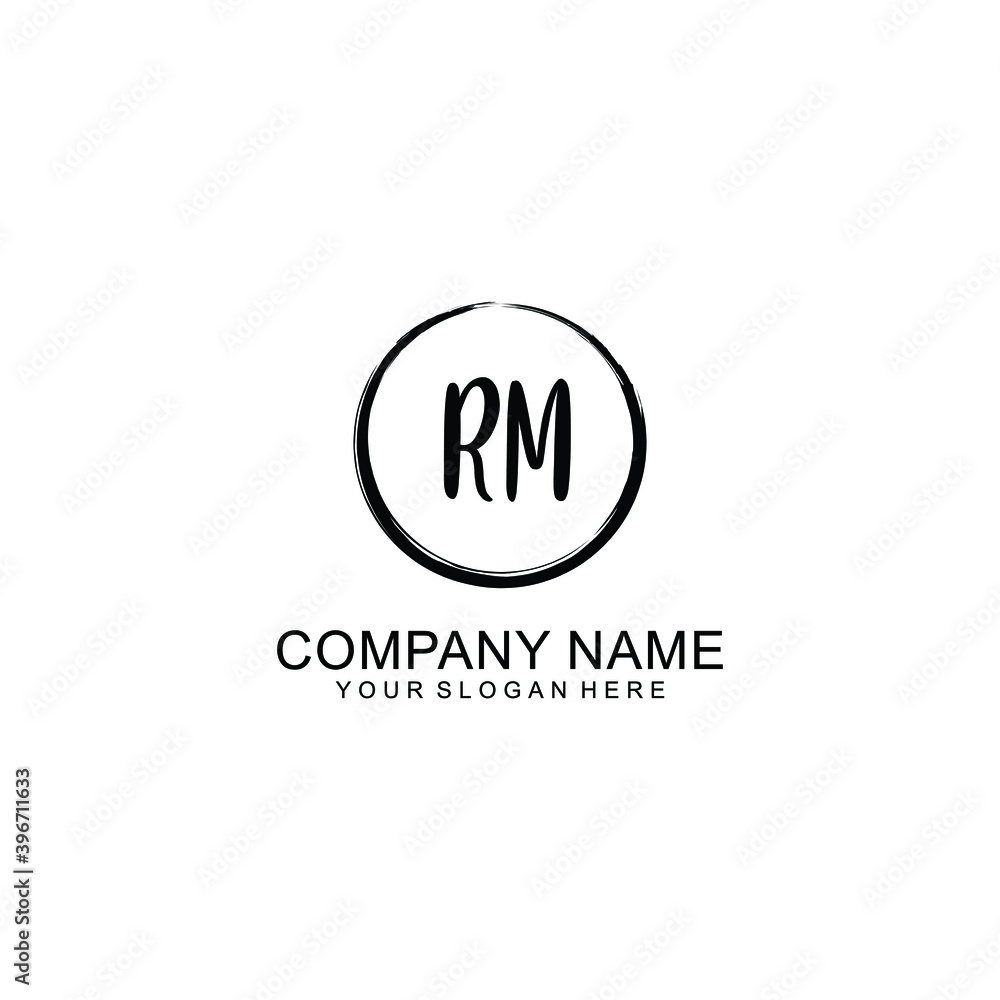 Initial RM Handwriting, Wedding Monogram Logo Design, Modern Minimalistic and Floral templates for Invitation cards Initial RM Handwriting, Wedding Monogram Logo Design, Modern Minimalistic and Floral templates for Invitation cards