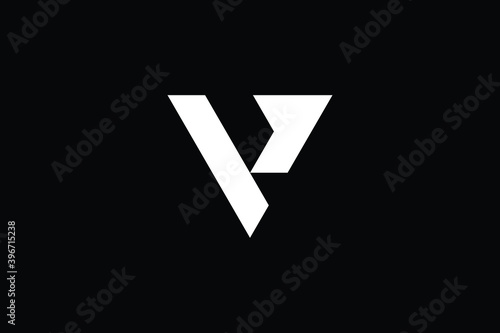 VY logo letter design on luxury background. YV logo monogram initials letter concept. VY icon logo design. YV elegant and Professional letter icon design on black background. V Y YV VY