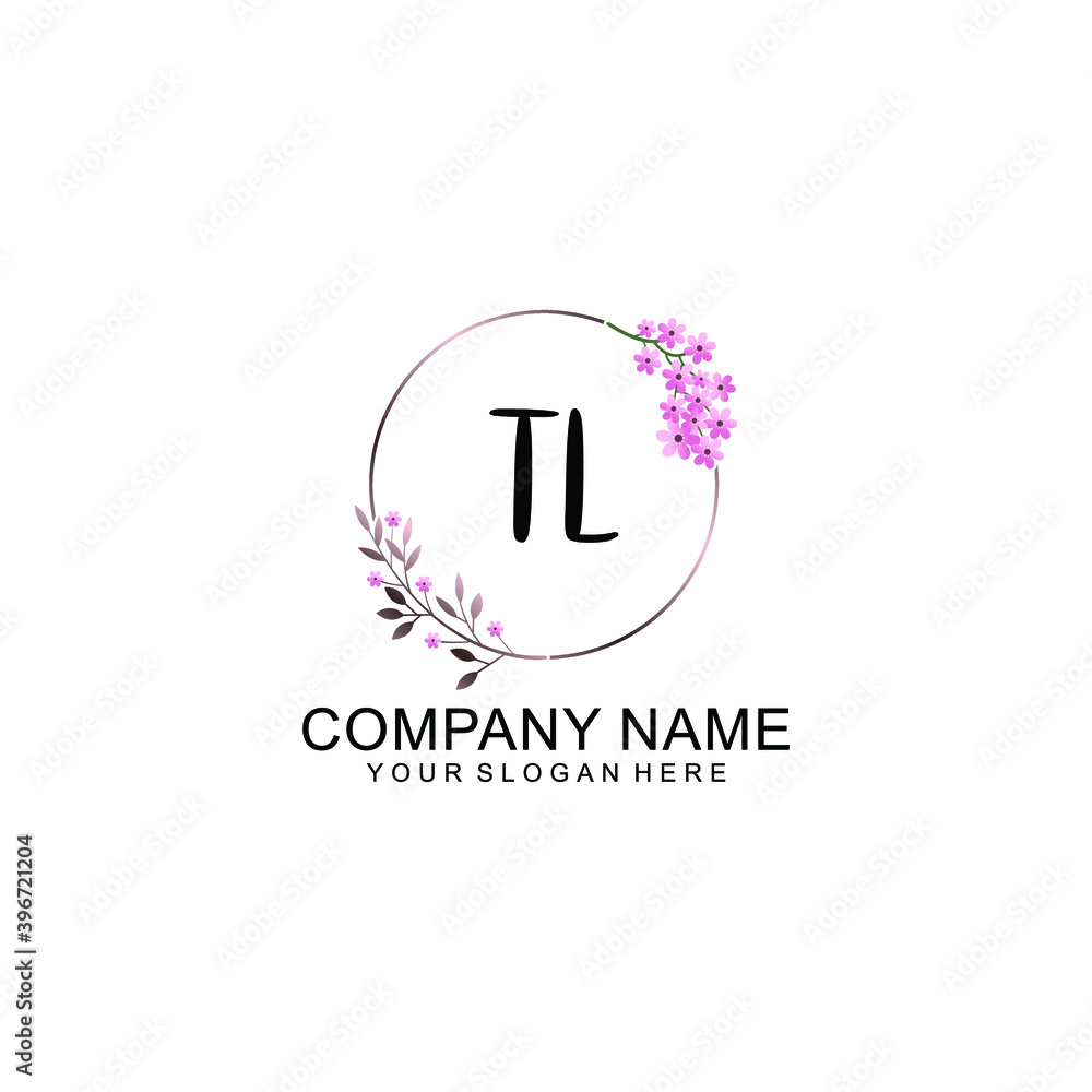 Initial TL Handwriting, Wedding Monogram Logo Design, Modern Minimalistic and Floral templates for Invitation cards Initial TL Handwriting, Wedding Monogram Logo Design, Modern Minimalistic and Floral templates for Invitation cards
