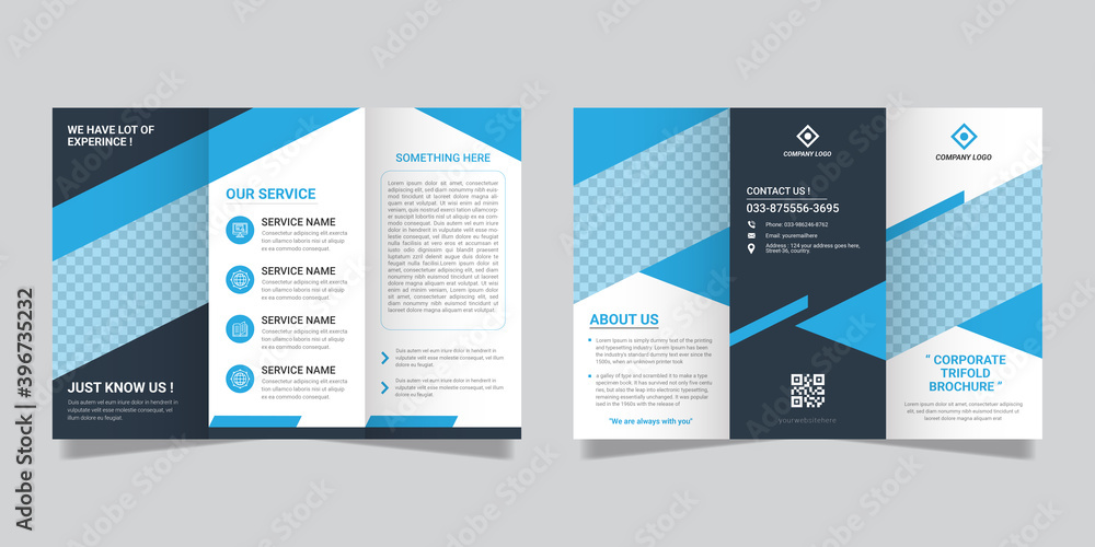 Tri-Fold Brochure Design for your Company, Corporate, Business, Advertising, Marketing, modern and unique brochure template Tri-Fold Brochure Design for your Company, Corporate, Business, Advertising, Marketing, modern and unique brochure template