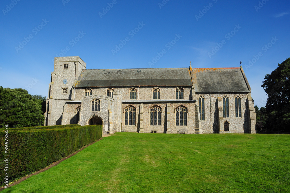 Fototapeta premium All Saints Church, Thornham, Norfolk, England, UK