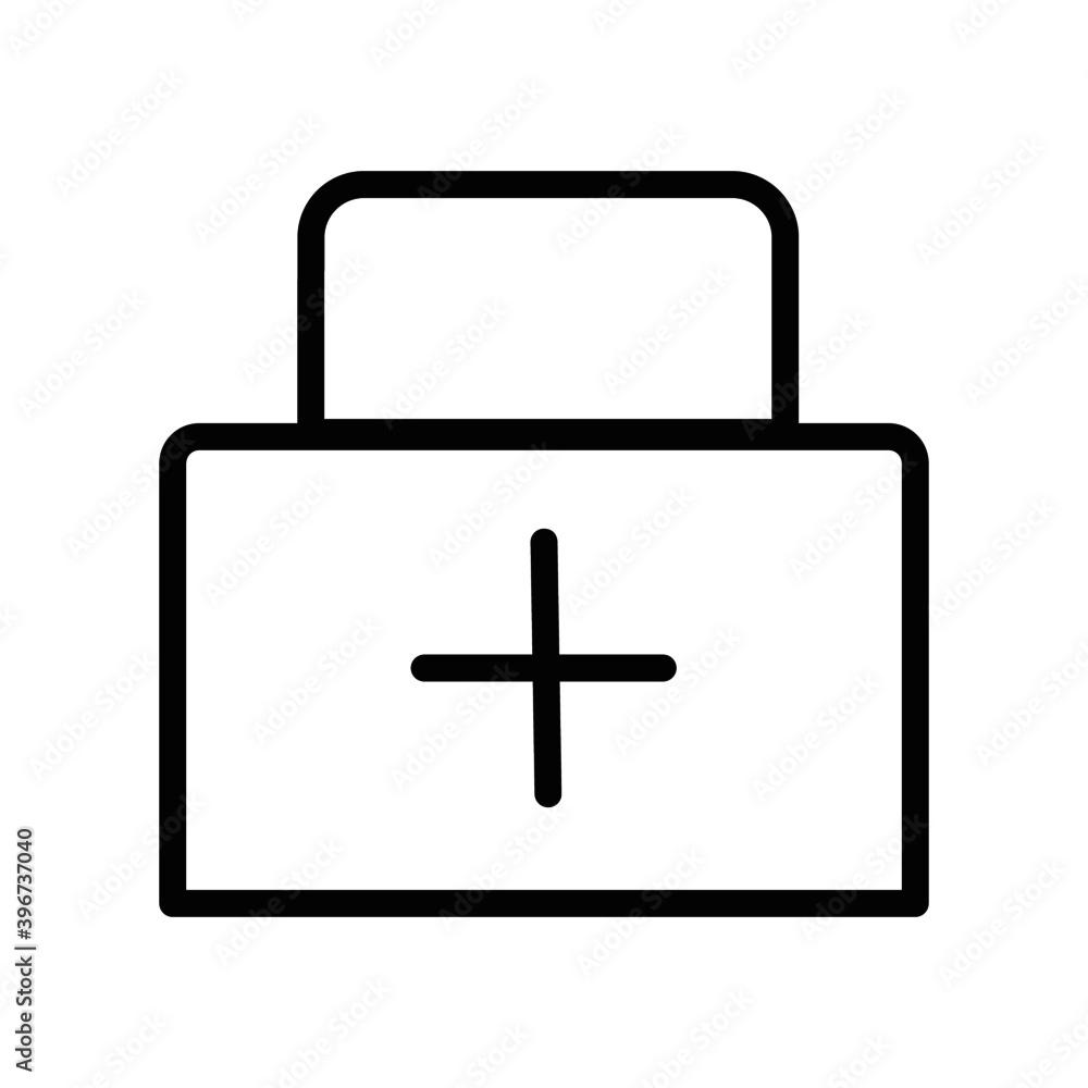 line icon first aid first aid medicine box line icon first aid first aid medicine box