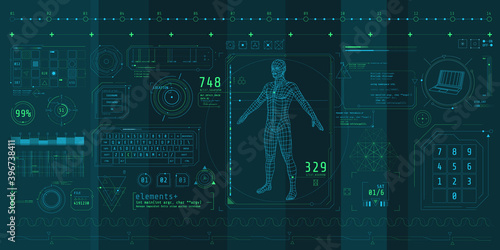 A set of thin elements on the topic of Data Scanning.