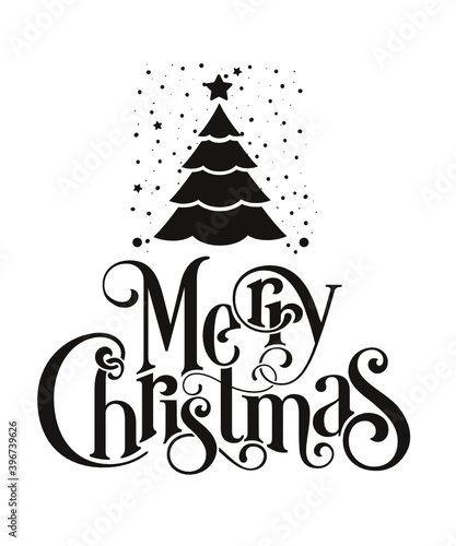merry christmas t-shirt design
