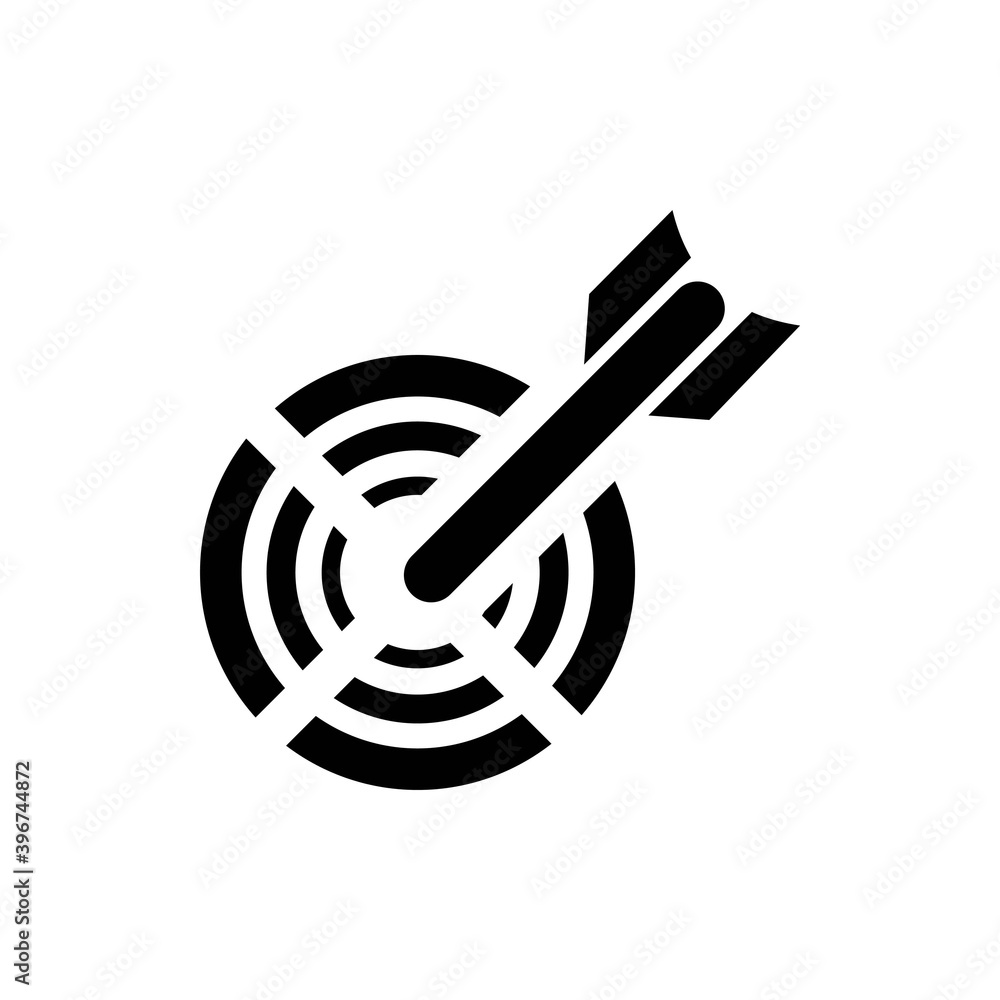 Goal aim icon Goal aim icon