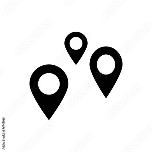 Navigation pin icon